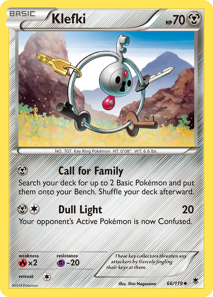 Klefki (66/119) [XY: Phantom Forces] | Gam3 Escape
