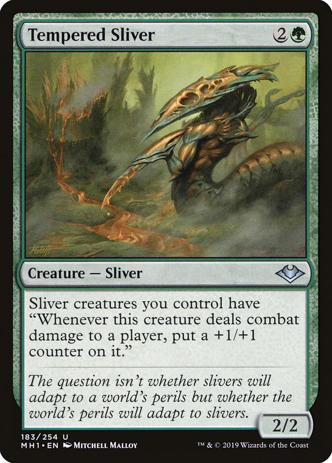 Tempered Sliver [Modern Horizons] | Gam3 Escape