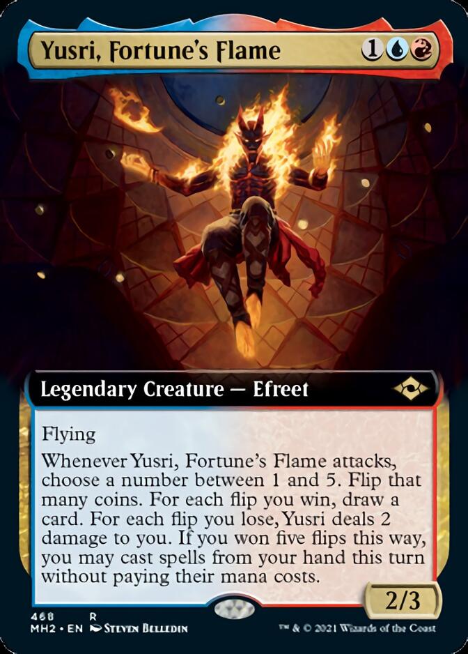 Yusri, Fortune's Flame (Extended Art) [Modern Horizons 2] | Gam3 Escape