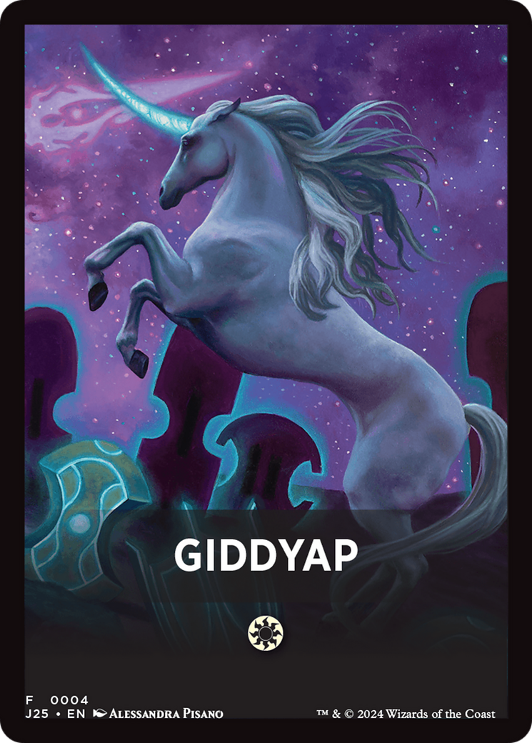 Giddyap Theme Card [Foundations Jumpstart Front Cards] | Gam3 Escape