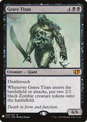 Grave Titan [Mystery Booster] | Gam3 Escape