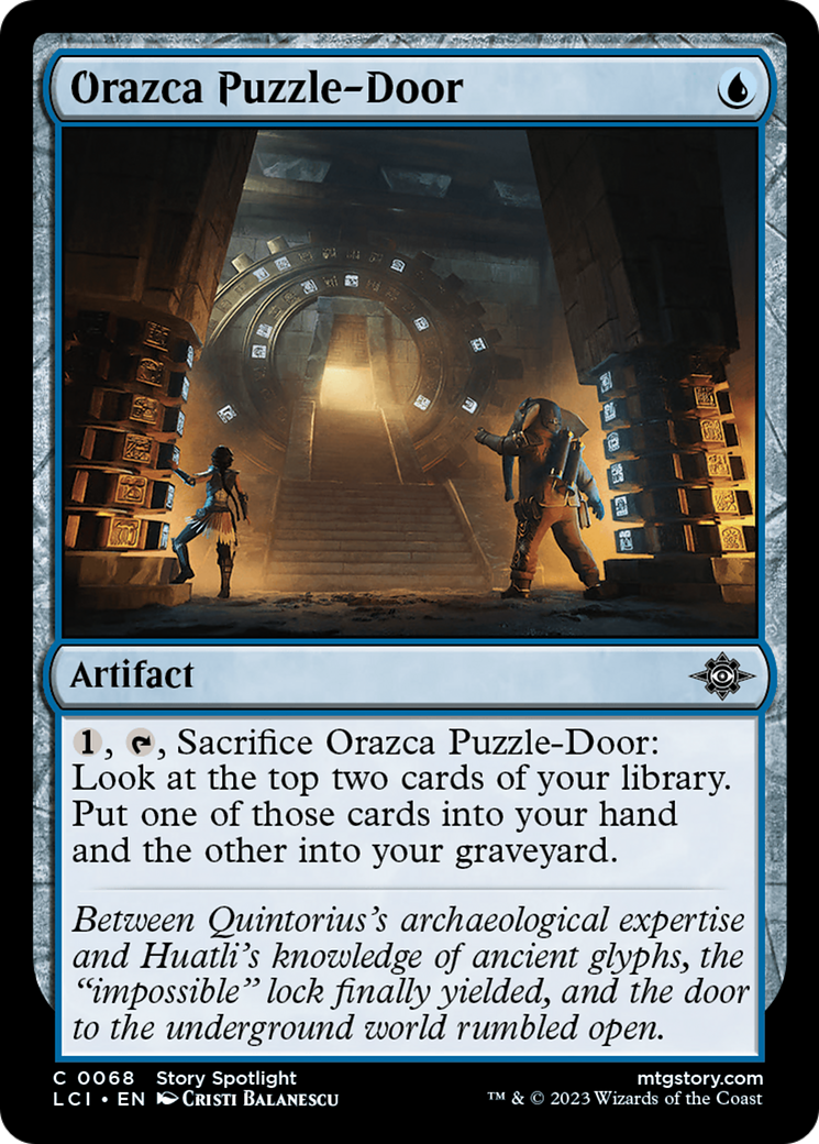 Orazca Puzzle-Door [The Lost Caverns of Ixalan] | Gam3 Escape