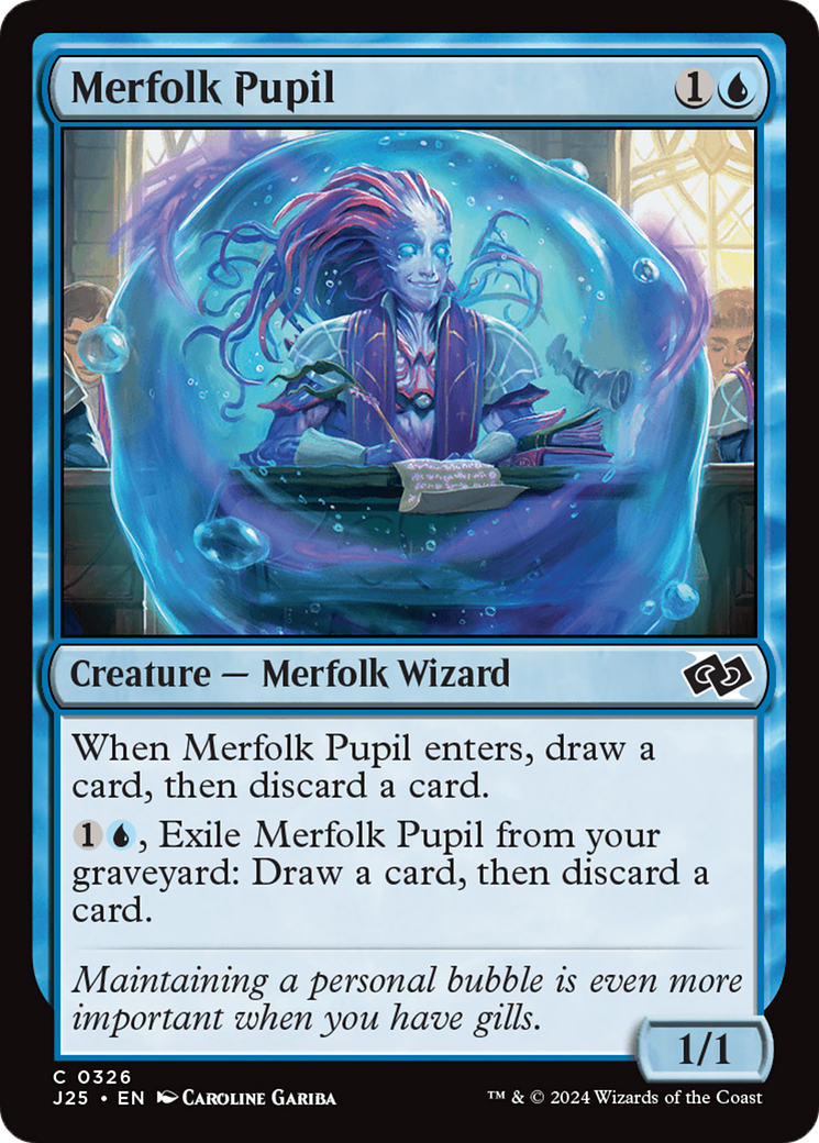 Merfolk Pupil [Foundations Jumpstart] | Gam3 Escape