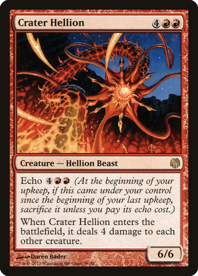 Crater Hellion [Duel Decks: Heroes vs. Monsters] | Gam3 Escape