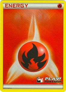 Fire Energy (2011 Play Pokemon Promo) [League & Championship Cards] | Gam3 Escape