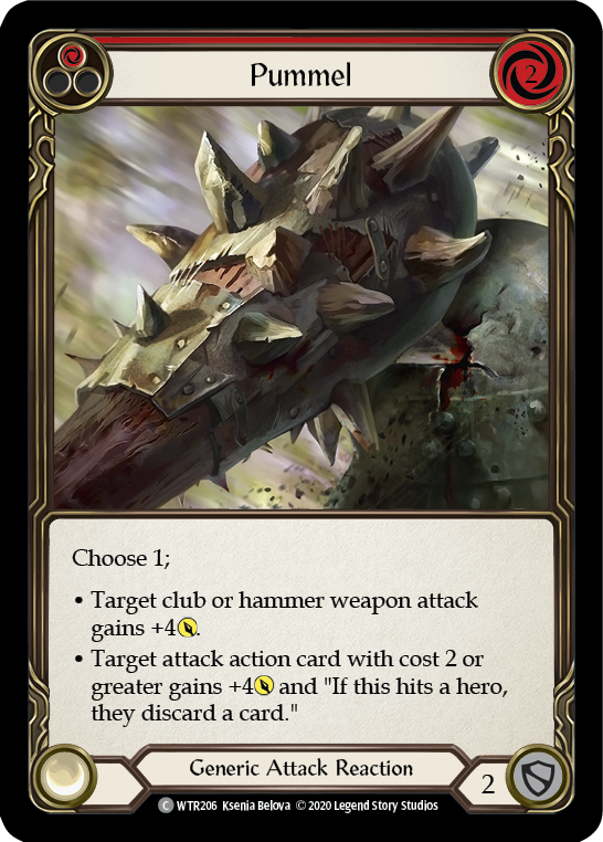 Pummel (Red) [U-WTR206] (Welcome to Rathe Unlimited)  Unlimited Normal | Gam3 Escape