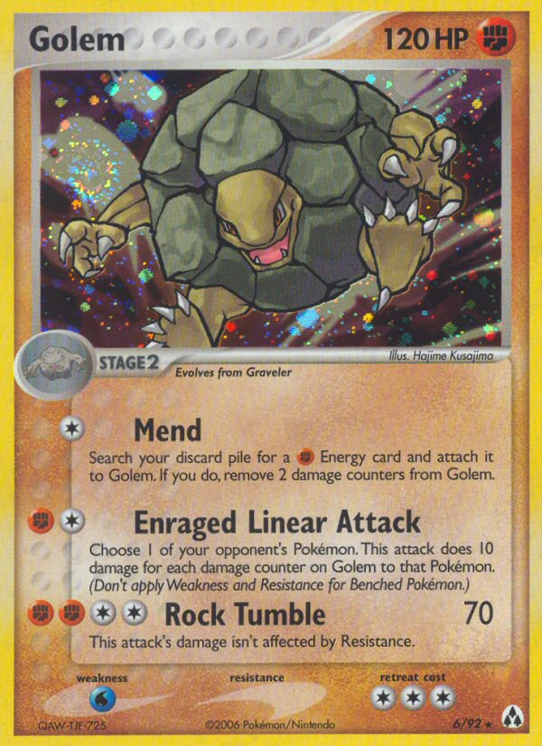 Golem (6/92) [EX: Legend Maker] | Gam3 Escape