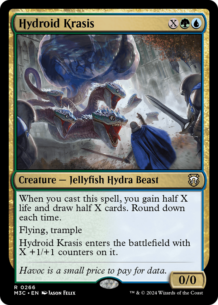 Hydroid Krasis (Ripple Foil) [Modern Horizons 3 Commander] | Gam3 Escape