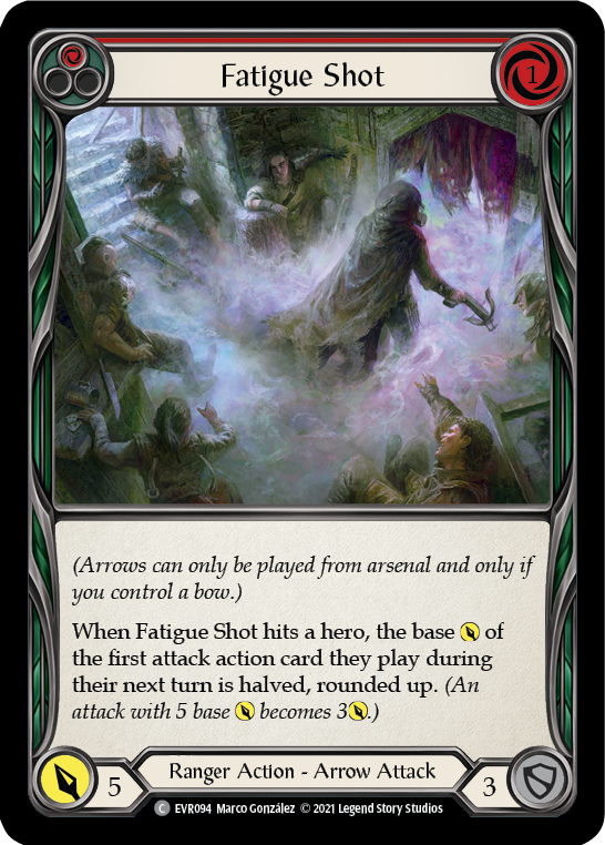 Fatigue Shot (Red) [EVR094] (Everfest)  1st Edition Normal | Gam3 Escape