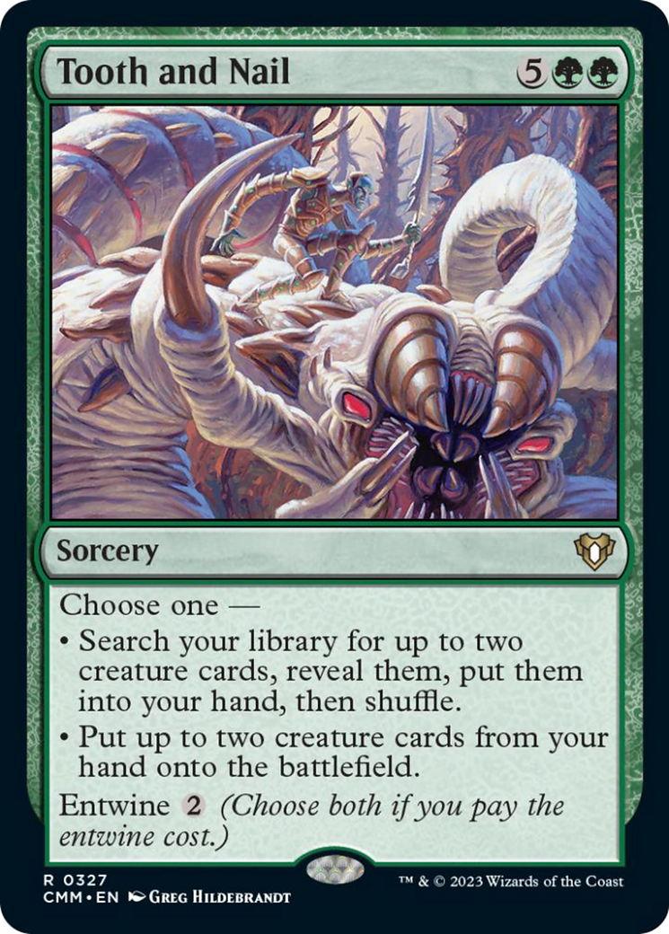 Tooth and Nail [Commander Masters] | Gam3 Escape