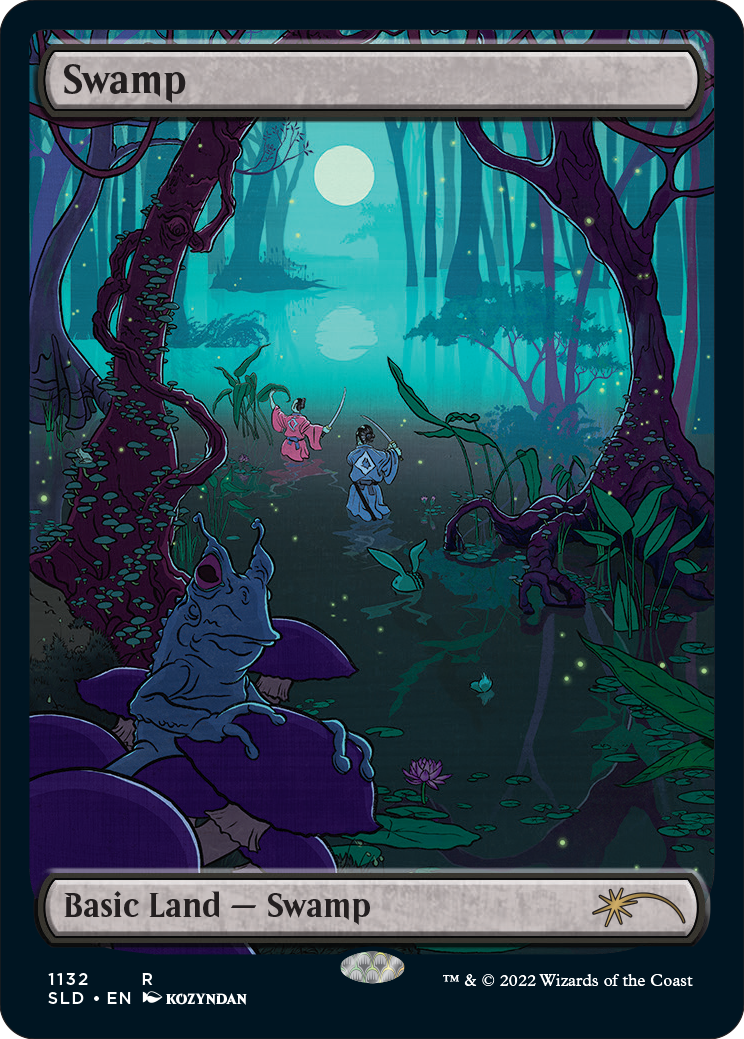 Swamp (1132) (Full-Art) [Secret Lair Drop Series] | Gam3 Escape