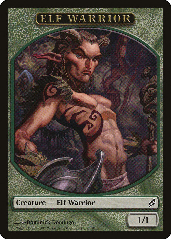Elf Warrior Token [Lorwyn Tokens] | Gam3 Escape