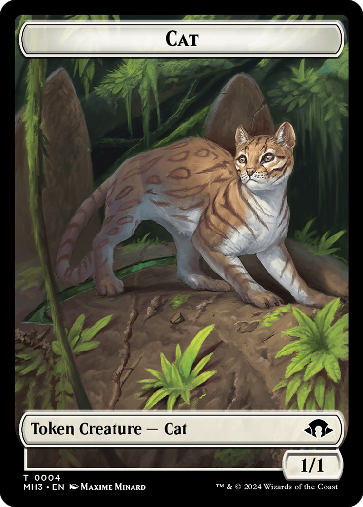 Cat Token [Modern Horizons 3 Tokens] | Gam3 Escape