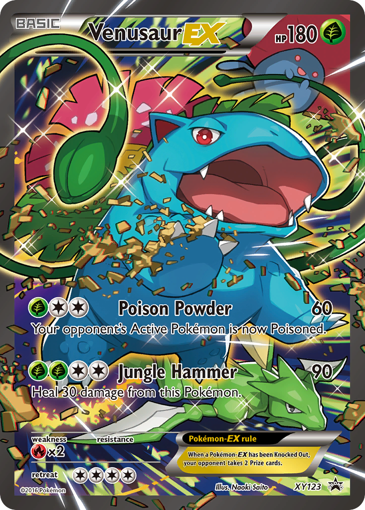 Venusaur EX (XY123) [XY: Black Star Promos] | Gam3 Escape