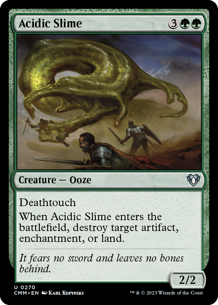 Acidic Slime [Commander Masters] | Gam3 Escape