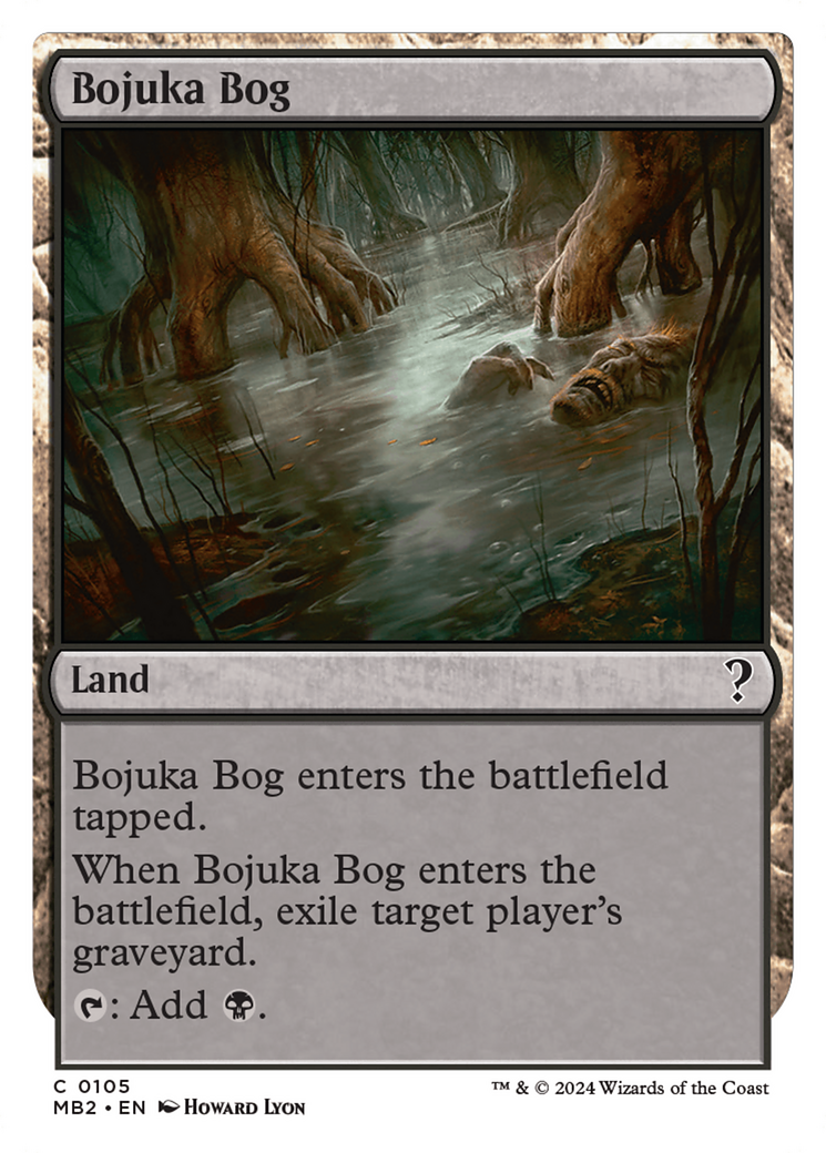 Bojuka Bog (White Border) [Mystery Booster 2] | Gam3 Escape