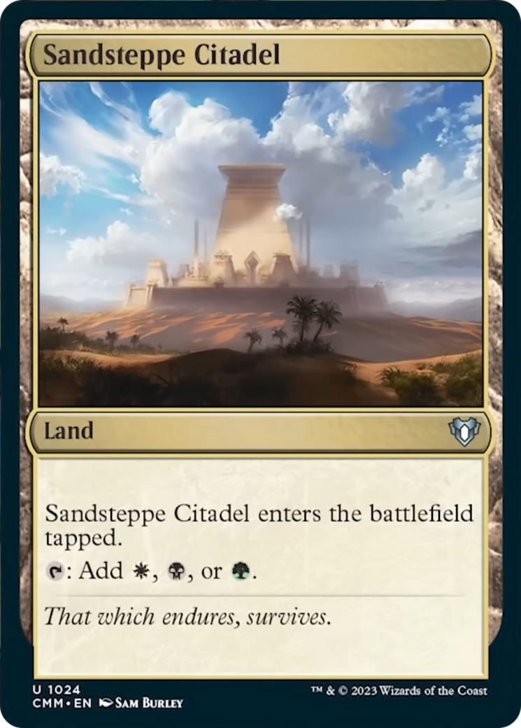 Sandsteppe Citadel [Commander Masters] | Gam3 Escape