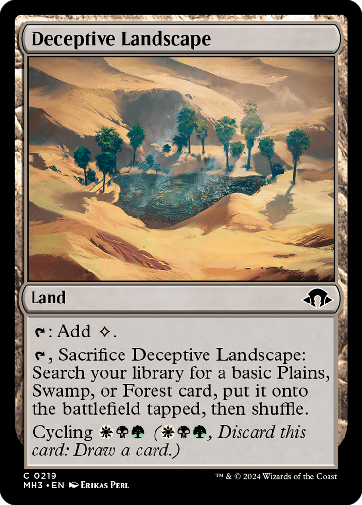 Deceptive Landscape [Modern Horizons 3] | Gam3 Escape