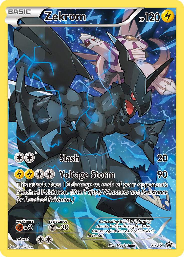 Zekrom (XY76) [XY: Black Star Promos] | Gam3 Escape