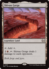 Shivan Gorge [Duskmourn: House of Horror Commander] | Gam3 Escape