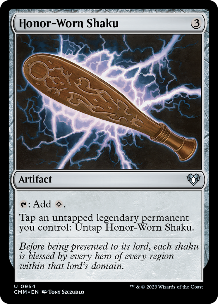 Honor-Worn Shaku [Commander Masters] | Gam3 Escape