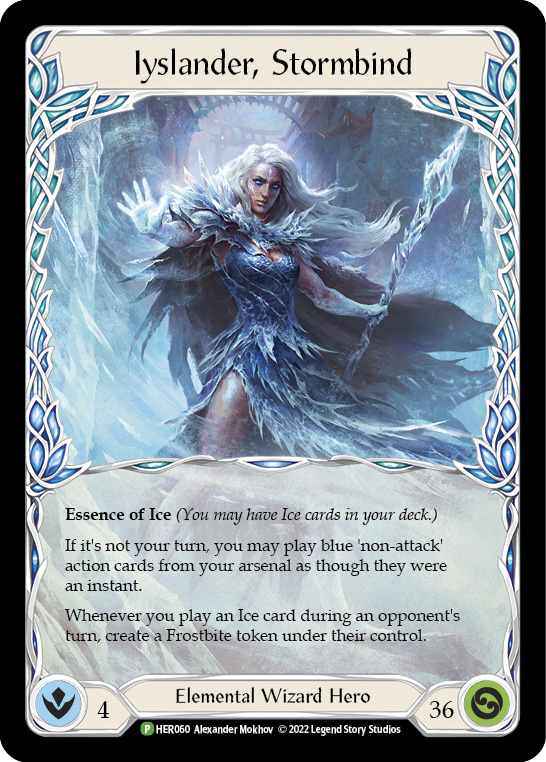 Iyslander, Stormbind [HER060] (Promo)  Cold Foil | Gam3 Escape