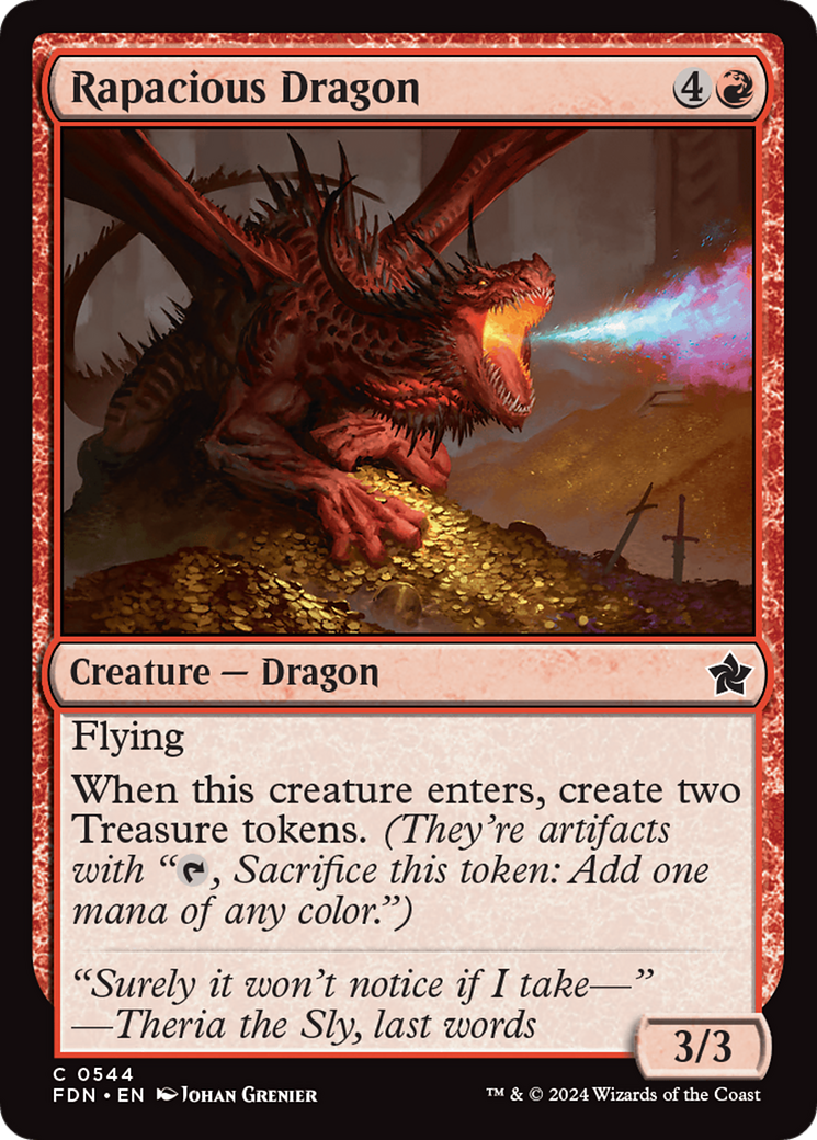 Rapacious Dragon [Foundations] | Gam3 Escape