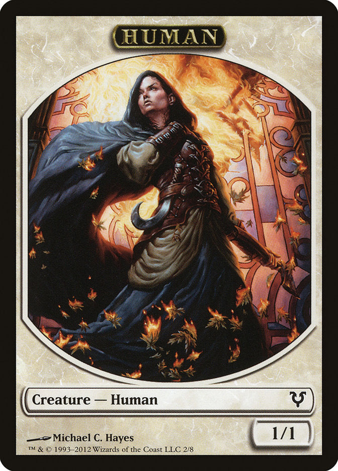 Human Token (2/8) [Avacyn Restored Tokens] | Gam3 Escape