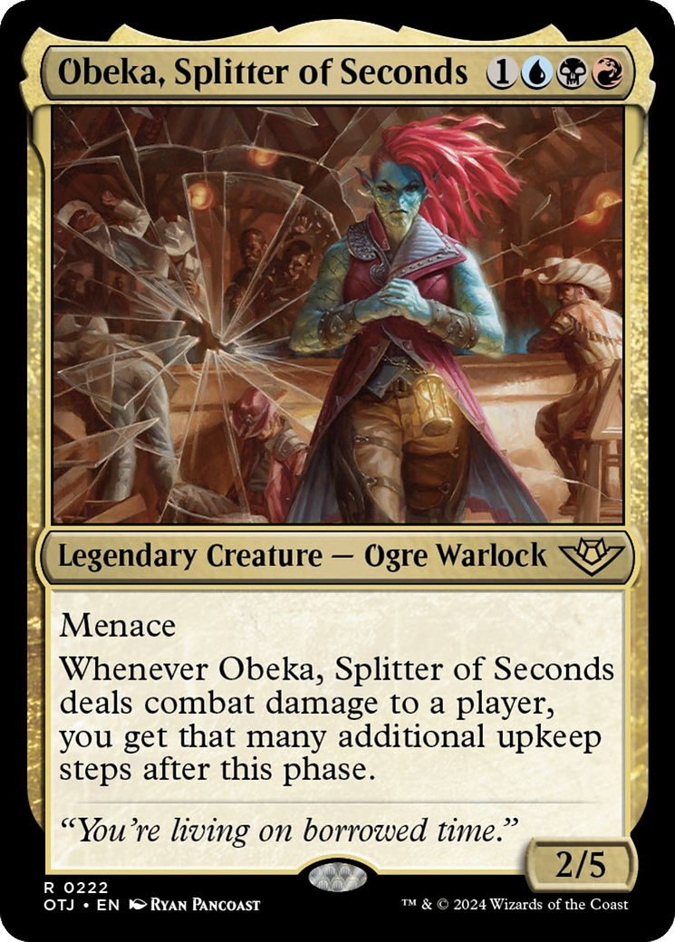 Obeka, Splitter of Seconds [Outlaws of Thunder Junction] | Gam3 Escape