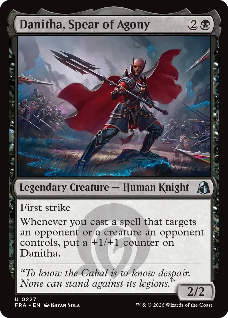 Danitha, Spear of Agony [Reality Fracture] | Gam3 Escape