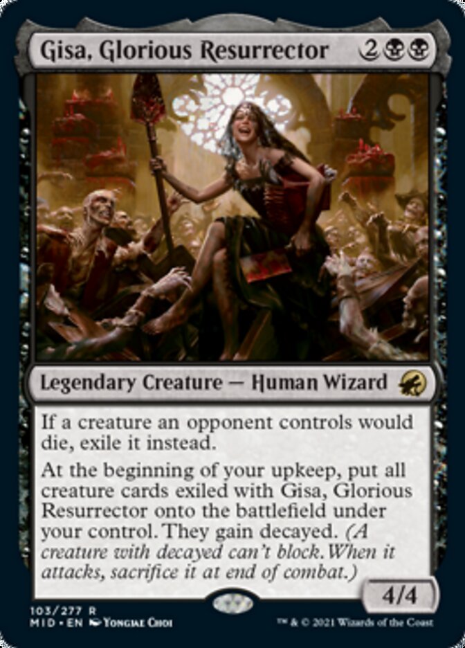 Gisa, Glorious Resurrector [Innistrad: Midnight Hunt] | Gam3 Escape