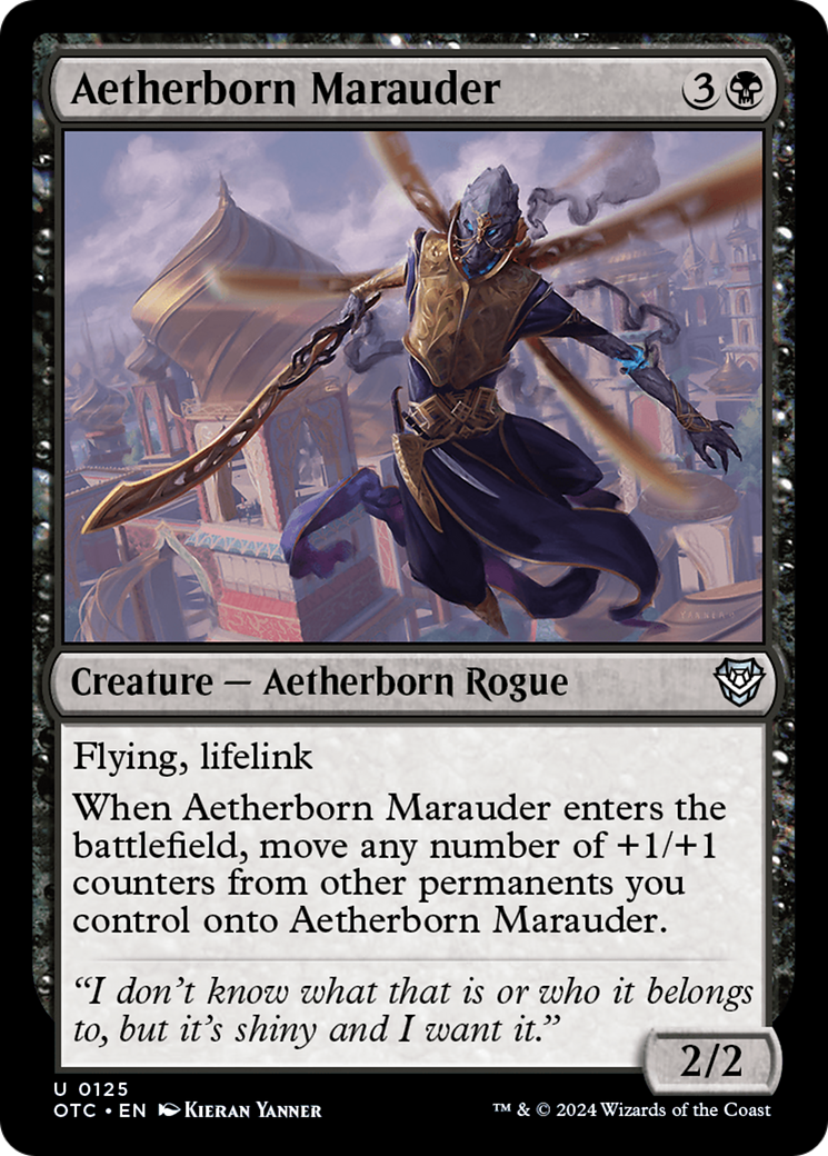 Aetherborn Marauder [Outlaws of Thunder Junction Commander] | Gam3 Escape