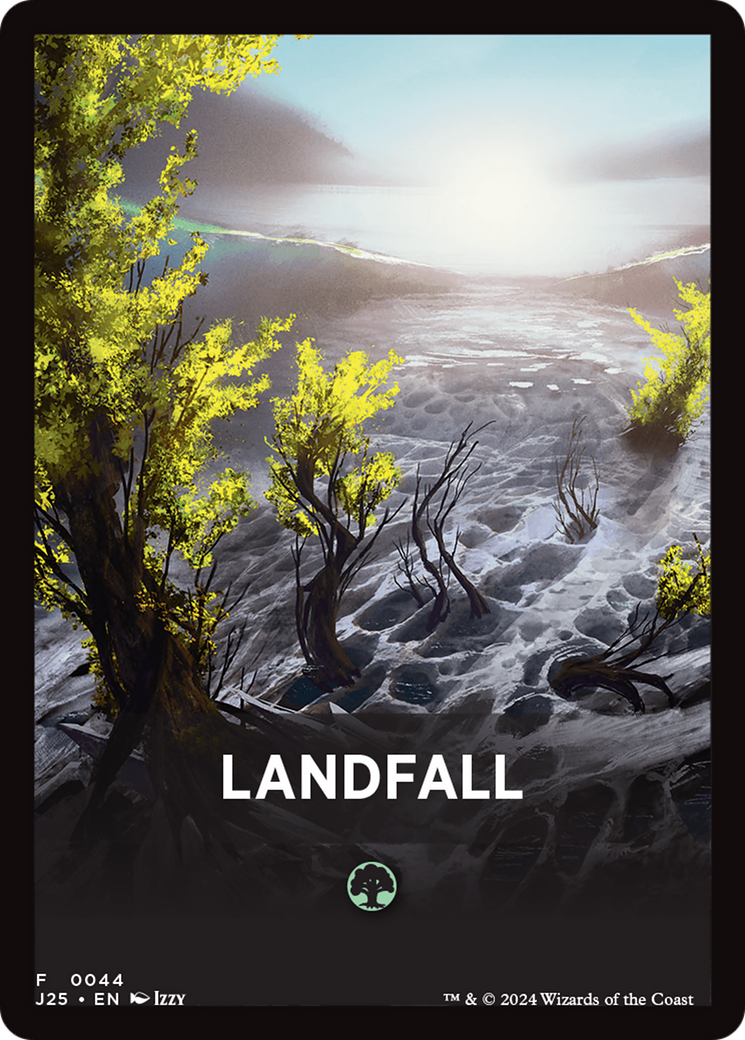 Landfall Theme Card [Foundations Jumpstart Front Cards] | Gam3 Escape