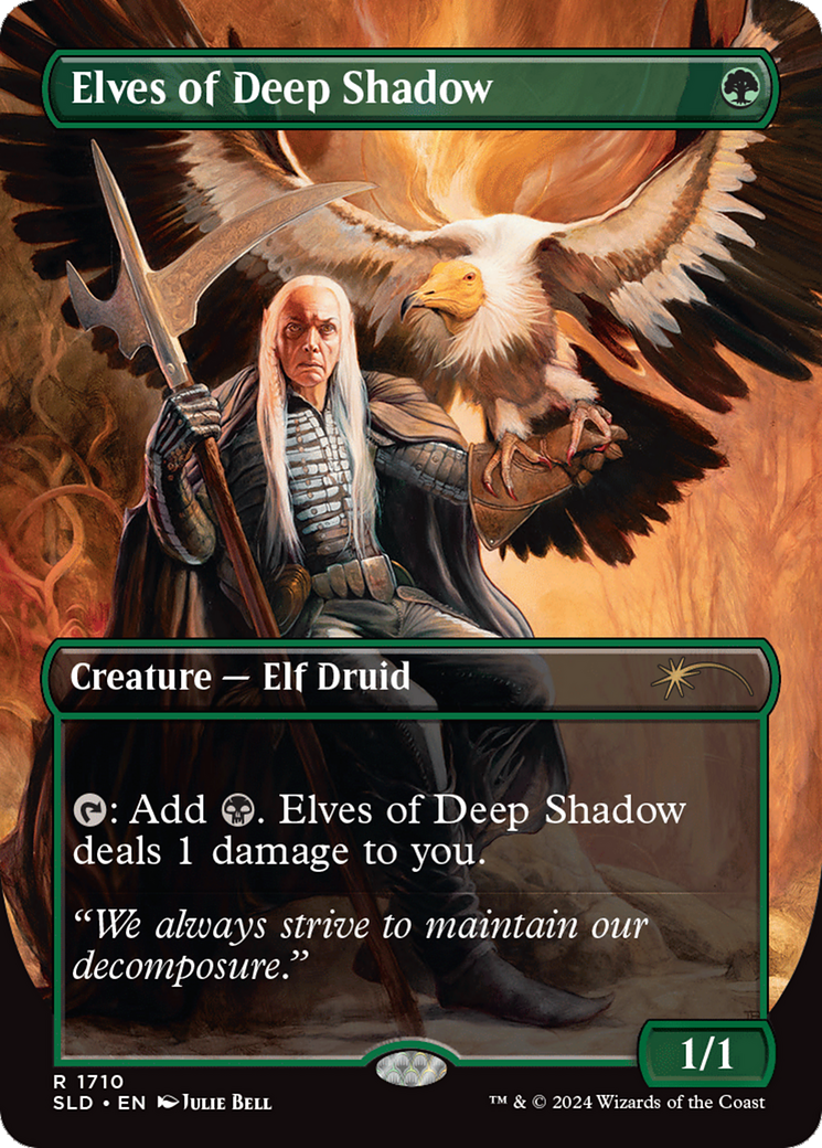 Elves of Deep Shadow (Rainbow Foil) [Secret Lair Drop Series] | Gam3 Escape