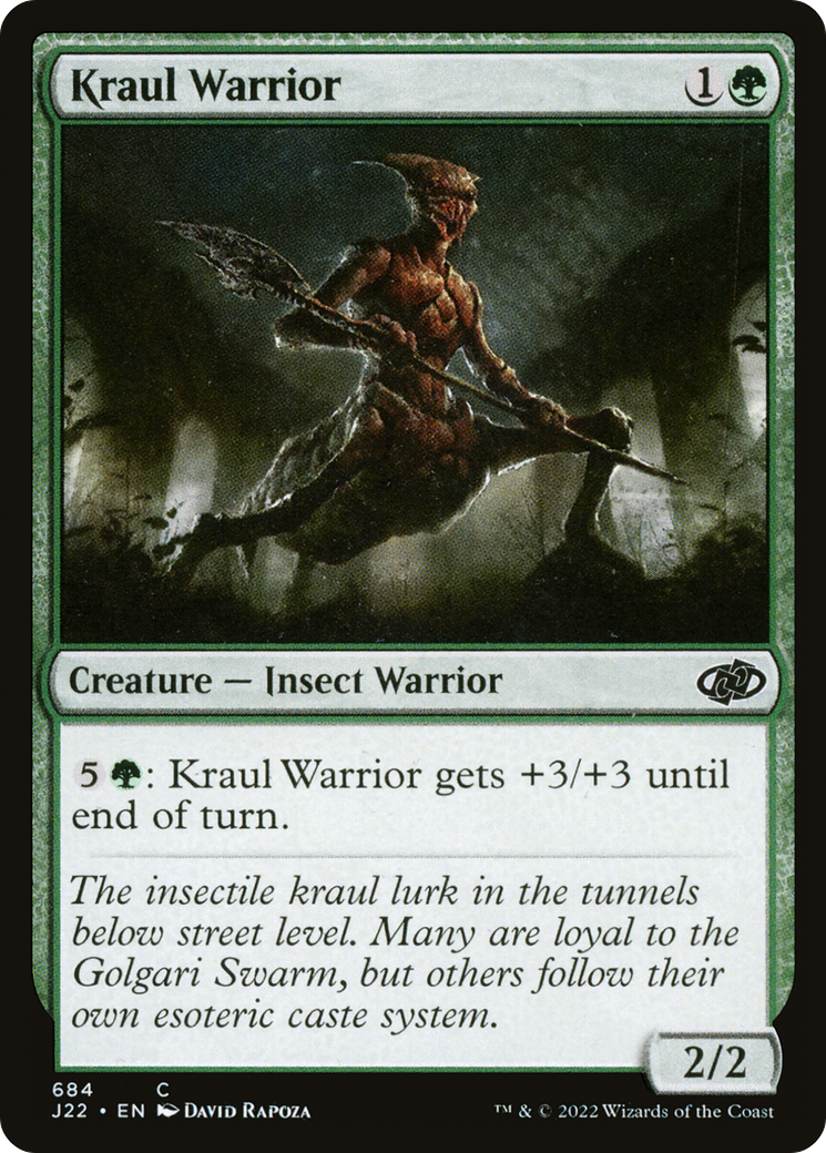 Kraul Warrior [Jumpstart 2022] | Gam3 Escape