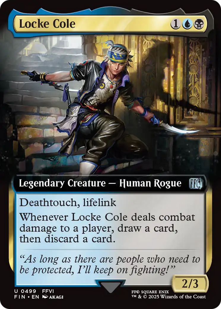 Locke Cole (Extended Art) [FINAL FANTASY] | Gam3 Escape