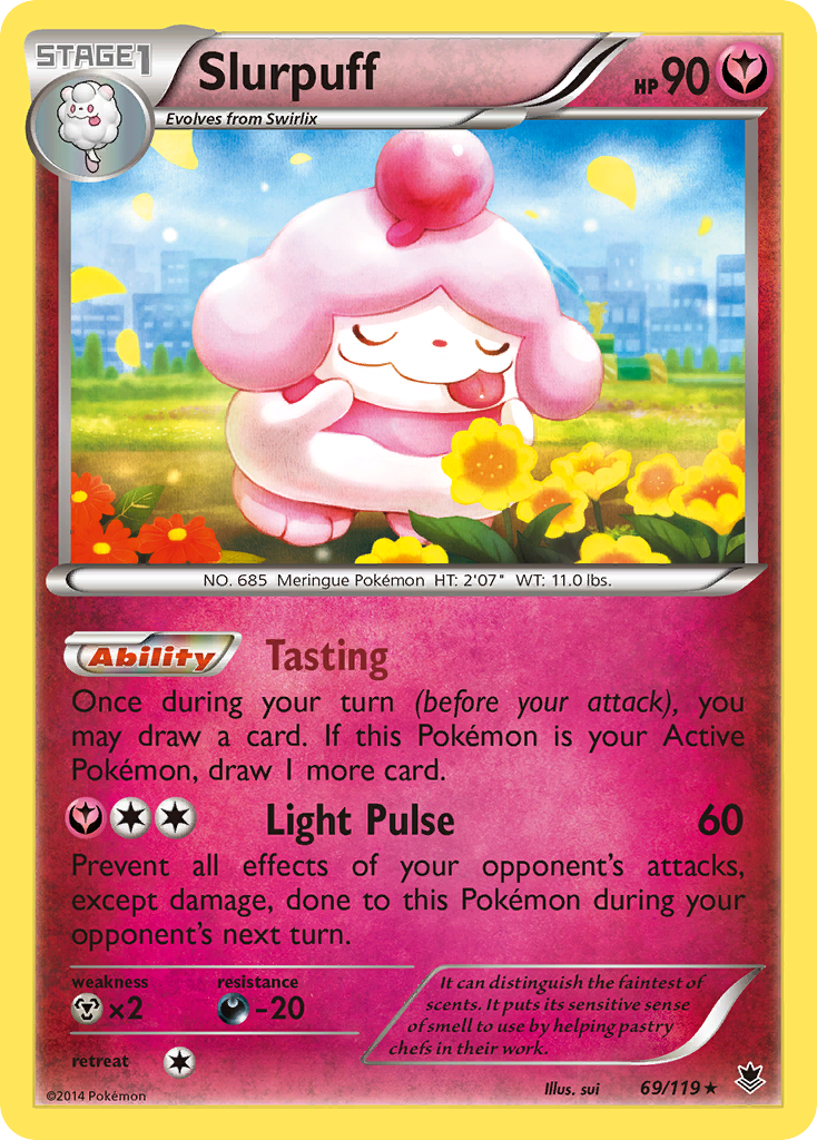 Slurpuff (69/119) [XY: Phantom Forces] | Gam3 Escape