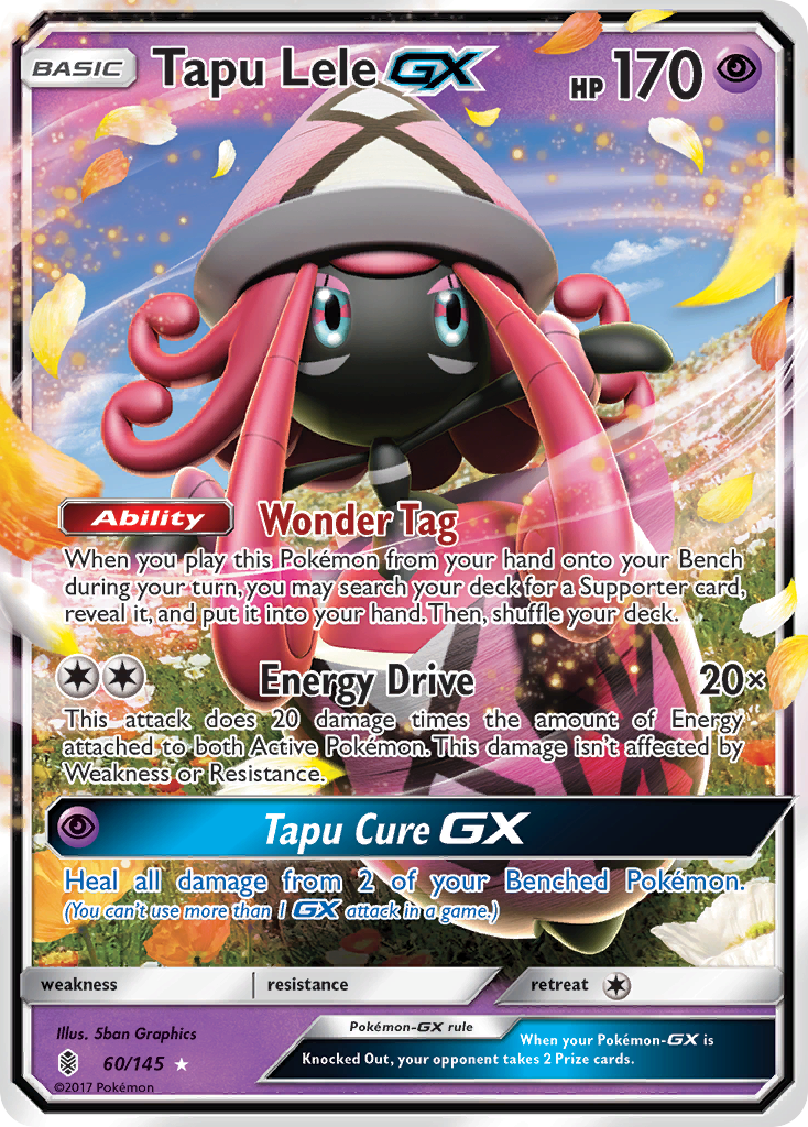 Tapu Lele GX (60/145) [Sun & Moon: Guardians Rising] | Gam3 Escape