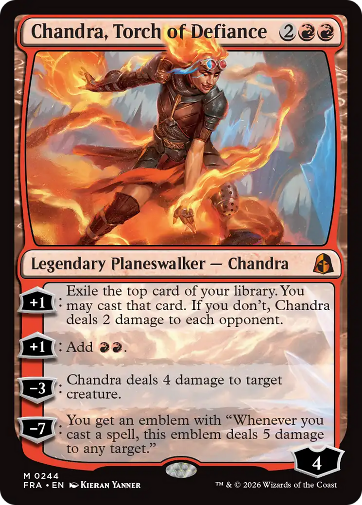 Chandra, Torch of Defiance [Reality Fracture] | Gam3 Escape