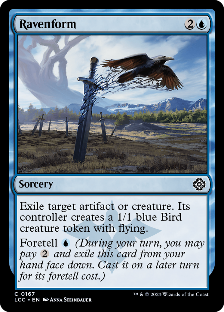 Ravenform [The Lost Caverns of Ixalan Commander] | Gam3 Escape