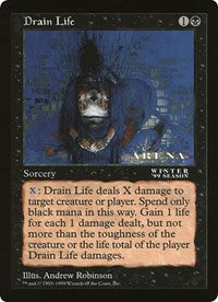 Drain Life (Oversized) [Oversize Cards] | Gam3 Escape