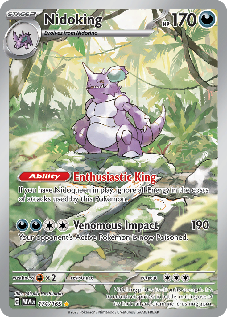 Nidoking (174/165) [Scarlet & Violet: 151] | Gam3 Escape