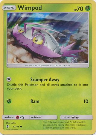 Wimpod (8/145) (Collection Promo) [Sun & Moon: Guardians Rising] | Gam3 Escape