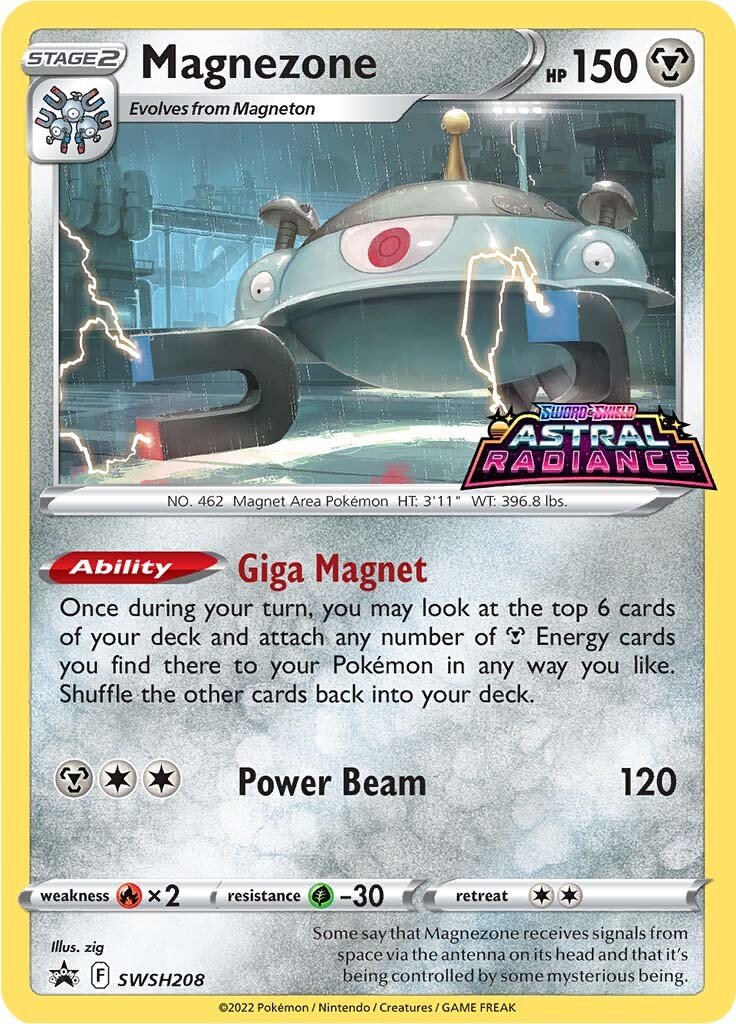 Magnezone (SWSH208) [Sword & Shield: Black Star Promos] | Gam3 Escape