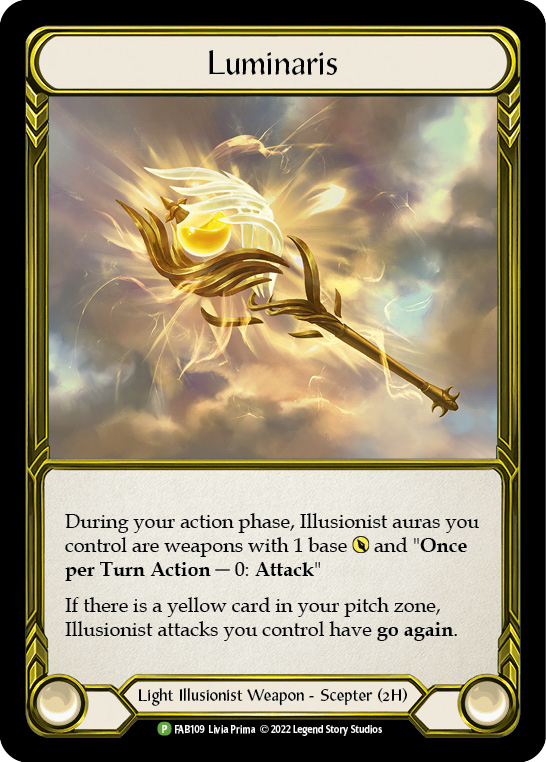Luminaris (Golden) [FAB109] (Promo)  Cold Foil | Gam3 Escape
