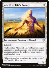 Alseid of Life's Bounty [The List Reprints] | Gam3 Escape