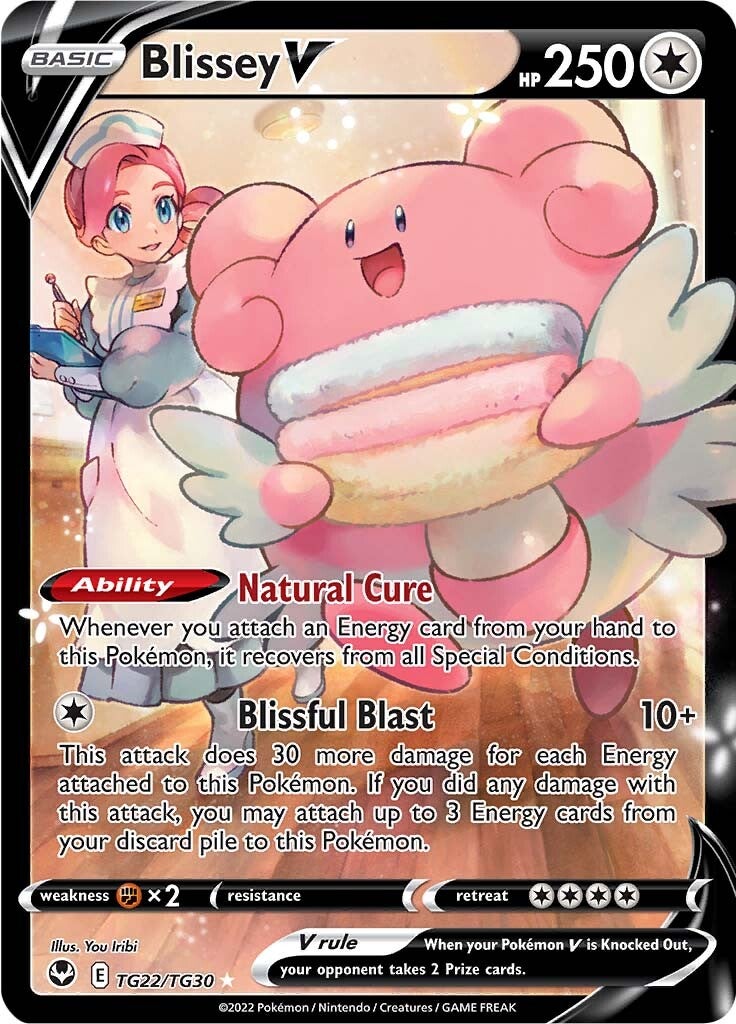 Blissey V (TG22/TG30) [Sword & Shield: Silver Tempest] | Gam3 Escape