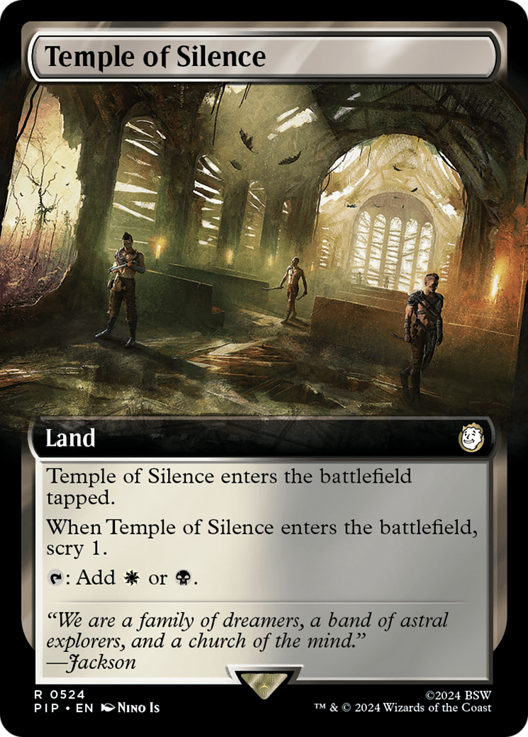 Temple of Silence (Extended Art) [Fallout] | Gam3 Escape