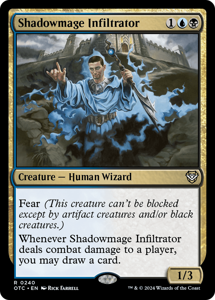 Shadowmage Infiltrator [Outlaws of Thunder Junction Commander] | Gam3 Escape