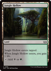 Jungle Hollow [Duskmourn: House of Horror Commander] | Gam3 Escape